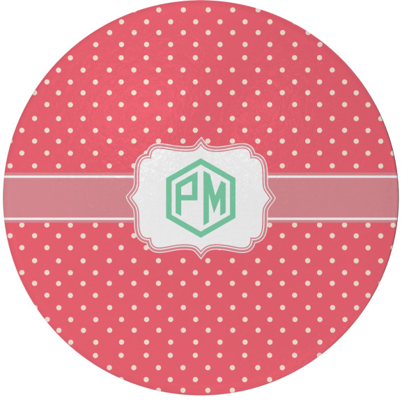 Custom Design Your Own Round Glass Cutting Board