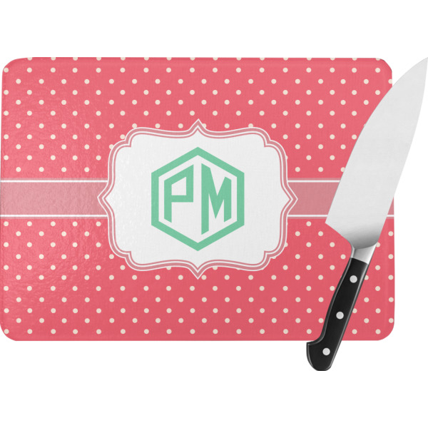 Custom Design Your Own Rectangular Glass Cutting Board