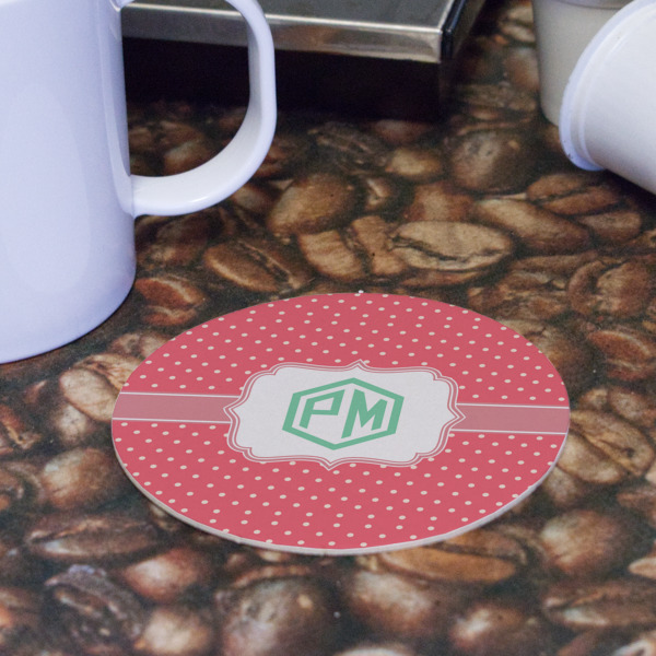 Custom Design - Round Paper Coaster - Front