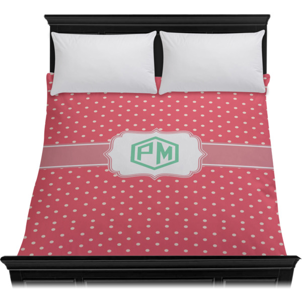 Custom Design - Duvet Cover - Queen - On Bed - No Prop