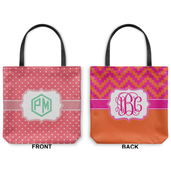 Custom Design - Canvas Tote - Front and Back