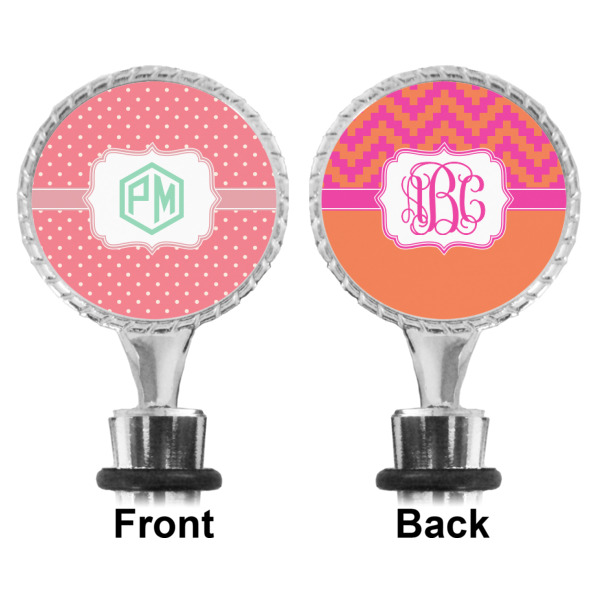 Custom Design - Bottle Stopper - Front and Back