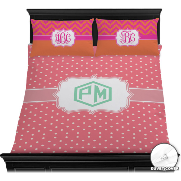 Custom Design - Bedding Set - Queen - Duvet - On Bed