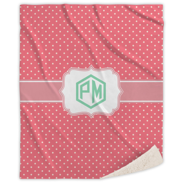 Custom Design Your Own Sherpa Throw Blanket