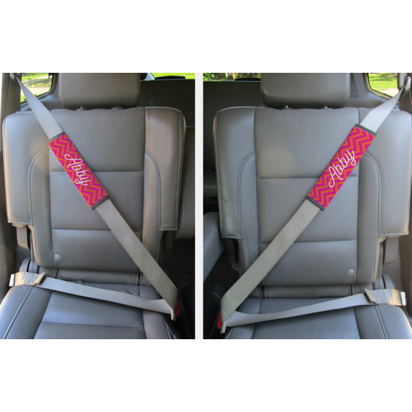 Custom Design - Seat Belt Covers (Set of 2 - In the Car)