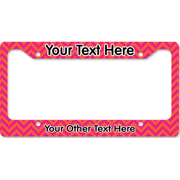 Custom Design - License Plate Frame - Style B