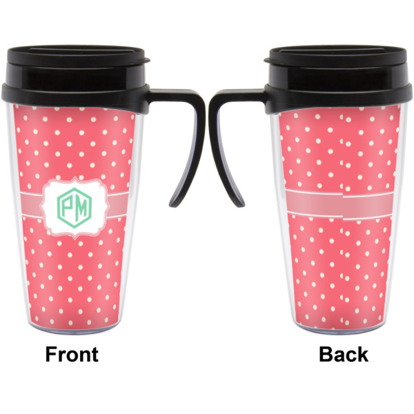 Custom Design - Travel Mug with Black Handle - Approval