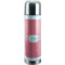 Pink & Orange Chevron Stainless Steel Thermos (Personalized)