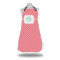 Pink & Orange Chevron Apron w/ Monogram