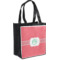 Pink & Orange Chevron Grocery Bag (Personalized)