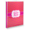 Pink & Orange Chevron Softbound Notebook (Personalized)