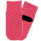 Pink & Orange Chevron Toddler Ankle Socks
