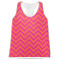Pink & Orange Chevron Womens Racerback Tank Top