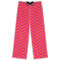 Pink & Orange Chevron Womens Pajama Pants