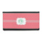 Pink & Orange Chevron Leatherette Ladies Wallet (Personalized)