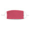 Pink & Orange Chevron Kid's Cloth Face Mask