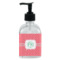 Pink & Orange Chevron Glass Soap & Lotion Bottle - Single Bottle (Personalized)