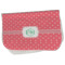 Pink & Orange Chevron Burp Cloth - Fleece w/ Monogram