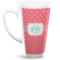Pink & Orange Chevron Latte Mug (Personalized)