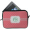 Pink & Orange Chevron Tablet Case / Sleeve (Personalized)