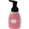 Pink & Orange Chevron Foam Soap Bottle - Black (Personalized)