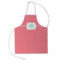 Pink & Orange Chevron Kid's Apron - Small (Personalized)