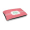 Pink & Orange Chevron Outdoor Dog Bed - Medium (Personalized)