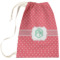 Pink & Orange Chevron Laundry Bag (Personalized)