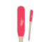 Pink & Orange Chevron Paddle Wooden Food Picks (Personalized)