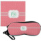 Pink & Orange Chevron Eyeglass Case & Cloth (Personalized)
