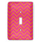 Pink & Orange Chevron Light Switch Cover
