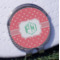 Pink & Orange Chevron Golf Ball Marker - Hat Clip