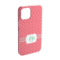 Pink & Orange Chevron iPhone Case - Plastic - iPhone 15 Pro (Personalized)