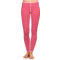 Pink & Orange Chevron Ladies Leggings