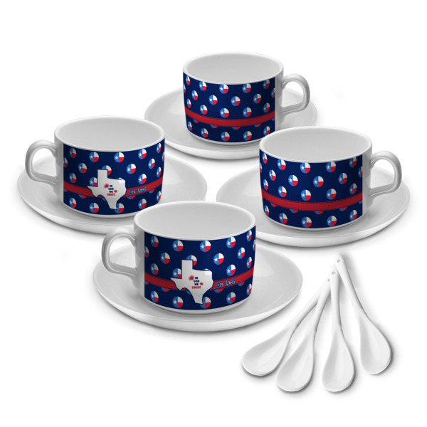 Custom Design - Tea Cup - Set of 4