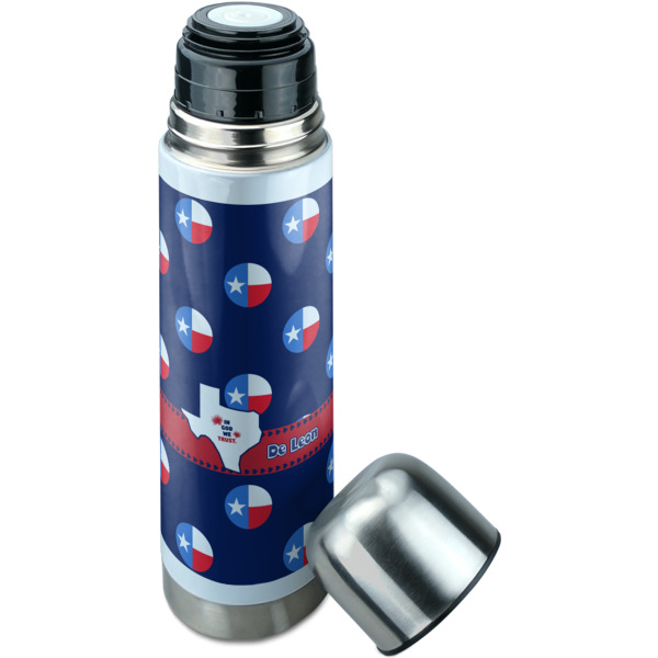 Custom Design - Thermos - Lid Off