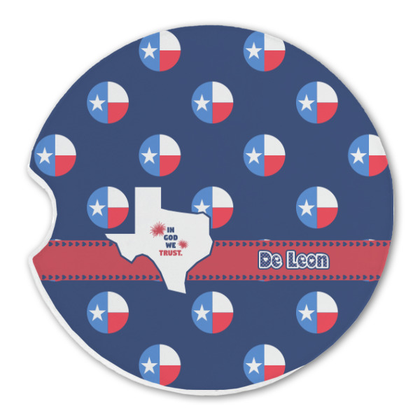 Custom Design - Sandstone Car Coaster - Single