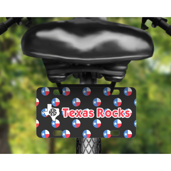 Custom Design - Mini License Plate on Bicycle 4 hole