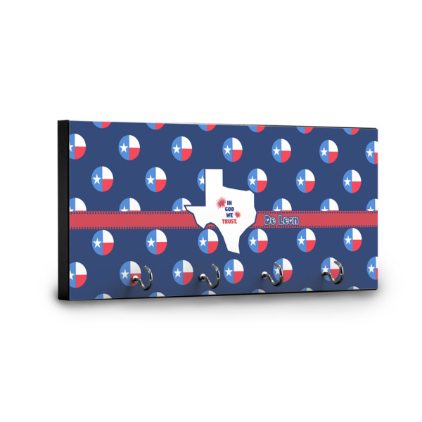 Custom Design - Key Hanger - Front View with Hooks