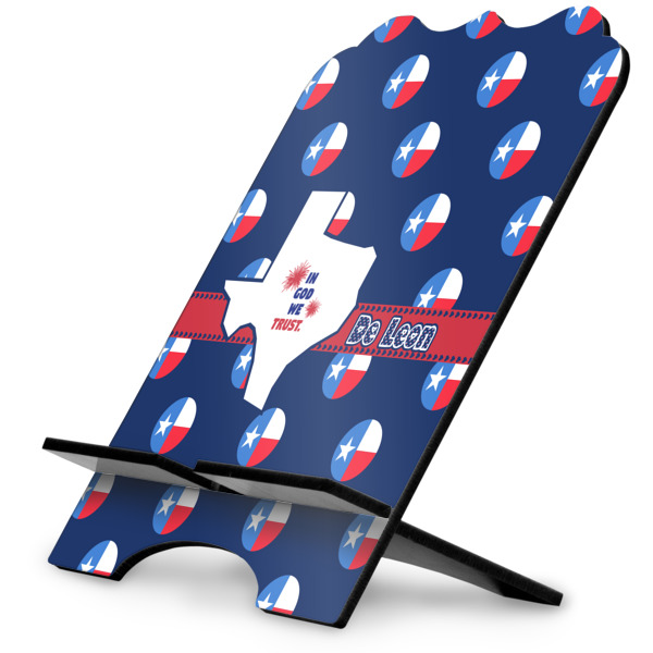 Custom Texas Polka Dots Stylized Tablet Stand (Personalized)