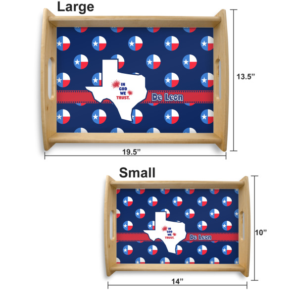 Custom Design - Serving Tray Wood Sizes