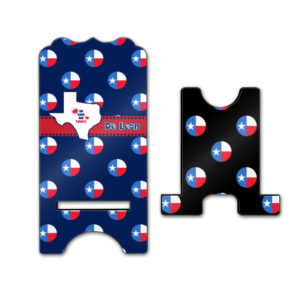 Custom Design - Stylized Phone Stand - Front & Back - Large