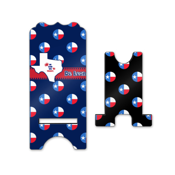 Custom Design - Stylized Phone Stand - Front & Back - Small
