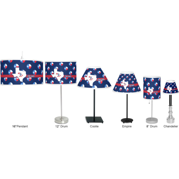 Custom Design - Lamp Full View Size Comparison