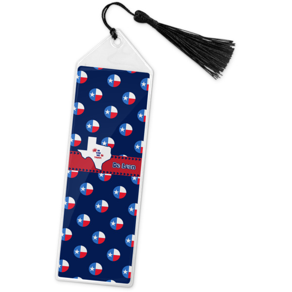 Custom Texas Polka Dots Book Mark w/Tassel (Personalized)