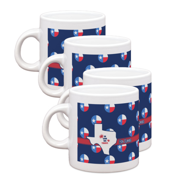 Custom Design Your Own Single Shot Espresso Cups - Set of 4