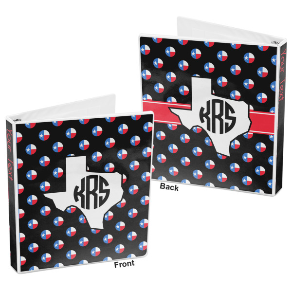 Custom Design - 3-Ring Binder - 1" - Front and Back