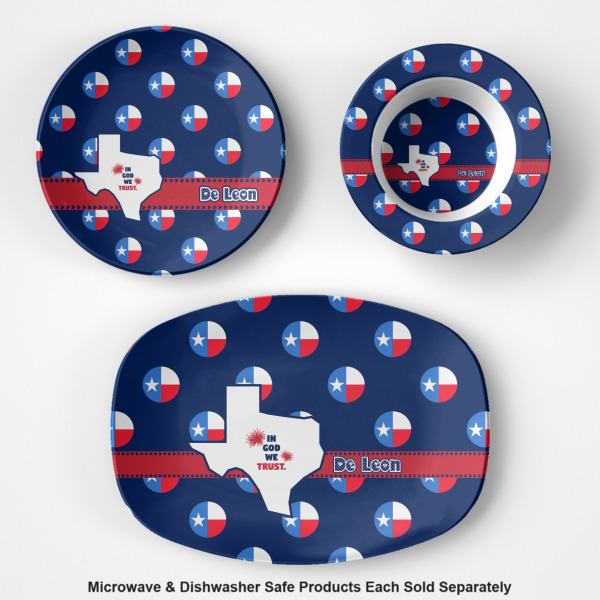 Custom Design - Microwave Safe Composite Polymer Plastic Dishware - Group