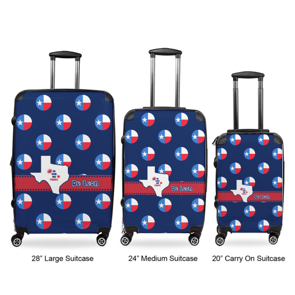 Custom Design - Luggage Bags all sizes - With Handle