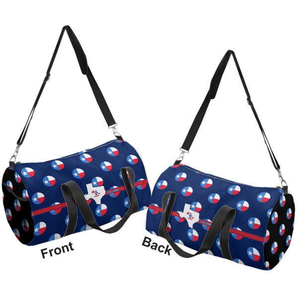 Custom Design - Duffle bag small front and back sides
